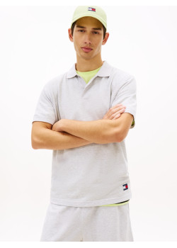 Tommy Jeans pánska polokošeľa sivá
