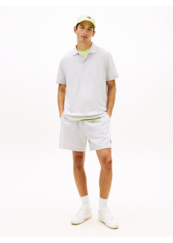 Tommy Jeans pánska polokošeľa sivá