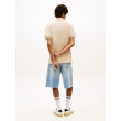 Tommy Jeans pánska polokošeľa béžová Tommy Jeans pánska polokošeľa béžová
