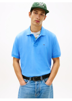 Tommy Jeans pánska polokošeľa modrá