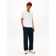 Tommy Jeans pánska WHT polokošeľa biela Tommy Jeans pánska WHT polokošeľa biela