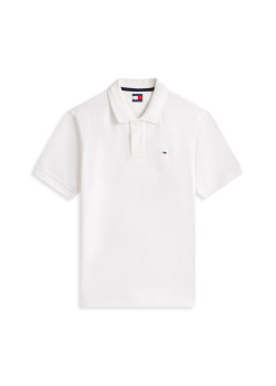 Tommy Jeans pánska WHT polokošeľa biela