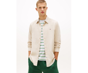 Tommy Jeans pánska košeľa béžová