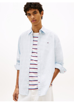 Tommy Jeans pánska košeľa svetlomodrá