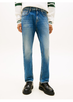 Tommy Jeans pánske rifle rovné modré