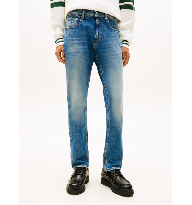 Tommy Jeans pánske rifle rovné modré Tommy Jeans pánske rifle rovné modré