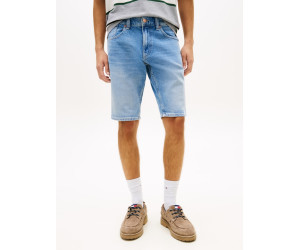 Tommy Jeans rifľové kraťasy Ronnie modré