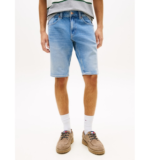 Tommy Jeans rifľové kraťasy Ronnie modré Tommy Jeans rifľové kraťasy Ronnie modré