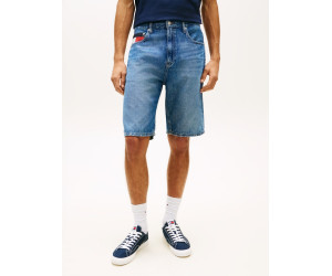 Tommy Jeans Otis rifľové kraťasy modré