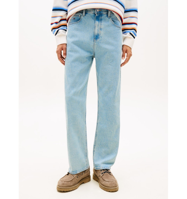 Tommy Jeans pánske džínsy Otis rovné modré Tommy Jeans pánske džínsy Otis rovné modré