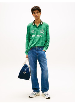 Tommy Jeans Otis pánske rifle tmavomodré