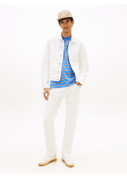 Tommy Jeans Scanton Slim rifle biele