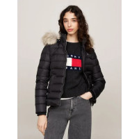 Tommy Jeans dámska zimná bunda čierna