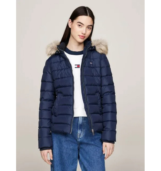 Tommy Jeans dámska zimná bunda modrá Tommy Jeans dámska zimná bunda modrá