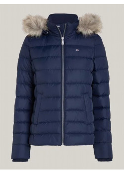 Tommy Jeans dámska zimná bunda modrá