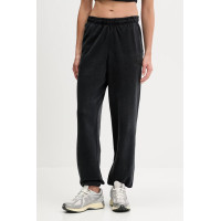 Tommy Jeans dámske tepláky Relaxed Crest Crew čierne Tommy Jeans dámske tepláky Relaxed Crest Crew čierne