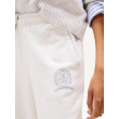 Tommy Jeans dámske tepláky Relaxed Crest Crew sivé Tommy Jeans dámske tepláky Relaxed Crest Crew sivé