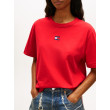 Tommy Hilfiger tričko boxy červené