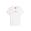 Tommy Jeans tričko slim s logom biele