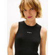 Tommy Jeans top bez rukávov s logom čierny Tommy Jeans top bez rukávov s logom čierny