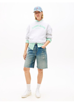 Tommy Jeans dámska mikina sivá