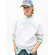 Tommy Jeans dámska mikina sivá Tommy Jeans dámska mikina sivá