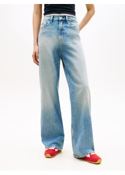 Tommy Jeans dámske džínsy Claire široké modré