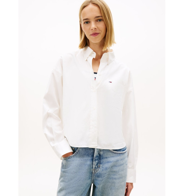 Tommy Jeans dámska košeľa biela