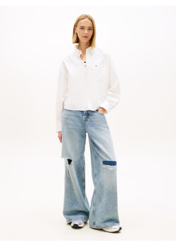 Tommy Jeans dámska košeľa biela