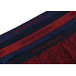 Pánske boxerky Emporio Armani 3Pack bordové/modré mix Pánske boxerky Emporio Armani 3Pack bordové/modré mix