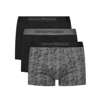 Pánske boxerky Emporio Armani 3Pack sivé