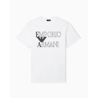 Emporio Armani pánske tričko biele Emporio Armani pánske tričko biele