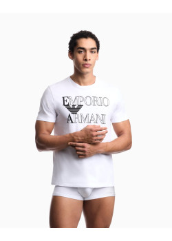 Emporio Armani pánske tričko biele