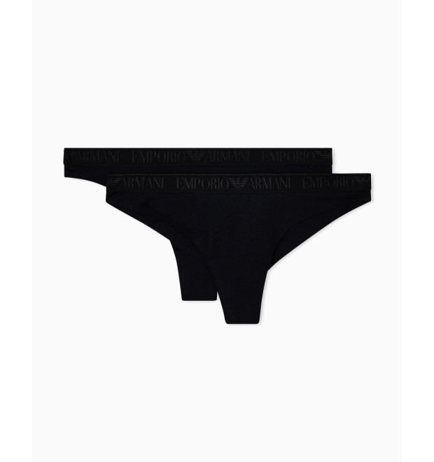 Emporio Armani ASV brazilky 2Pack čierne Emporio Armani ASV brazilky 2Pack čierne