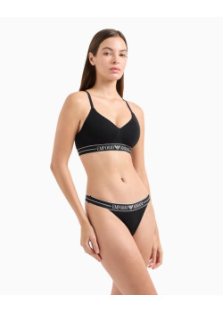 Emporio Armani tangá 2Pack čierne