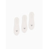 Emporio Armani členkové ponožky 3Pack biele