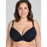 Triola Top-Fit vystužená plavková podprsenka čierna