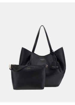 Guess Amorette shopper kabelka čierna