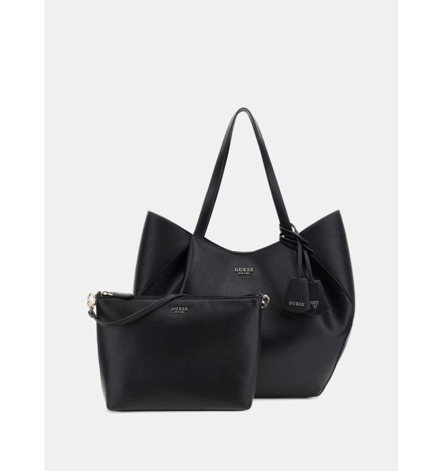 Guess Amorette shopper kabelka čierna