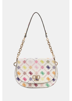 Guess EMELIE malá crossbody kabelka viacfarebná