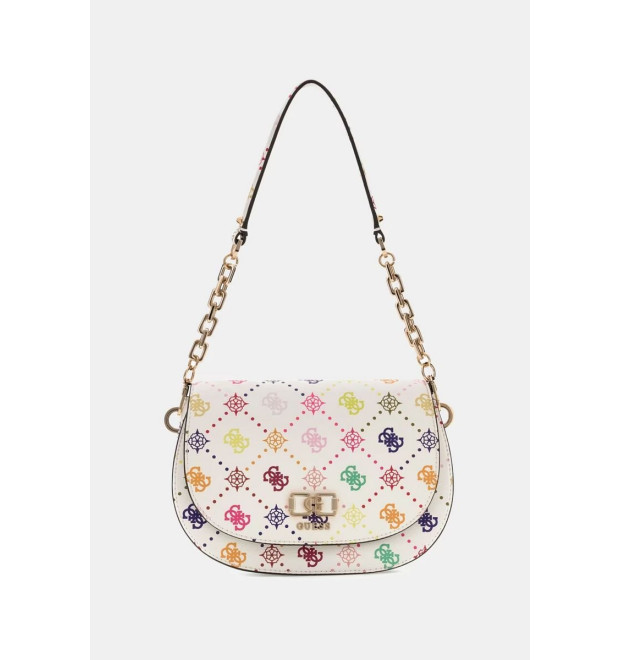 Guess EMELIE malá crossbody kabelka viacfarebná