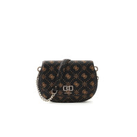 Guess elegantná crossbody kabelka hnedá Guess elegantná crossbody kabelka hnedá