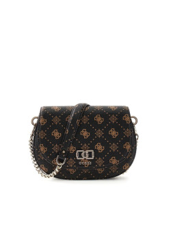 Guess elegantná crossbody kabelka hnedá