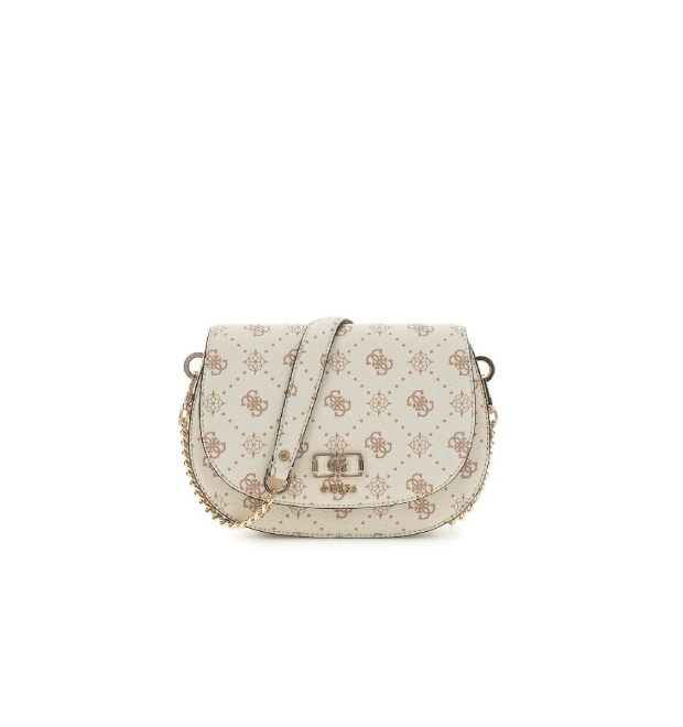 Guess elegantná crossbody kabelka béžová Guess elegantná crossbody kabelka béžová