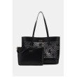Guess Letty Shopper veľká kabelka čierna Guess Letty Shopper veľká kabelka čierna
