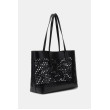 Guess Letty Shopper veľká kabelka čierna Guess Letty Shopper veľká kabelka čierna