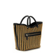 Guess dámska kabelka prepletaná hnedá