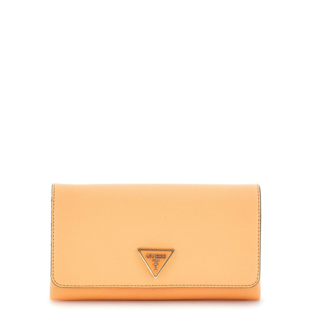 GUESS Noelle Mini Xbody Flap organizér oranžový