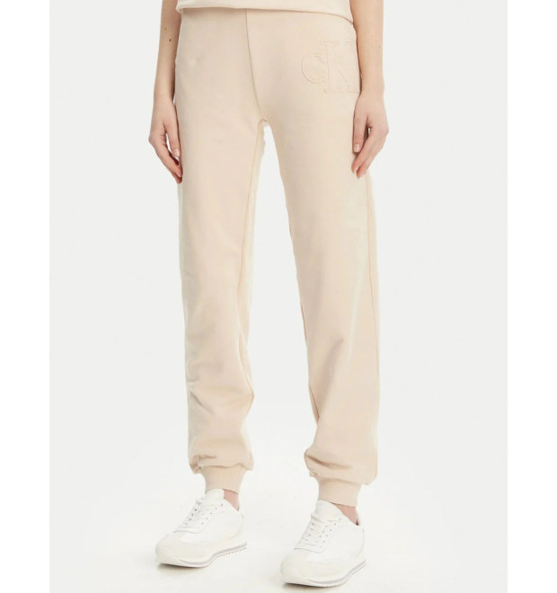 Calvin Klein Jeans dámske tepláky béžové Calvin Klein Jeans dámske tepláky béžové