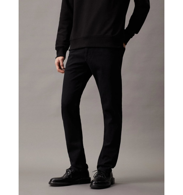 Calvin Klein pánske džínsy Slim čierne Calvin Klein pánske džínsy Slim čierne